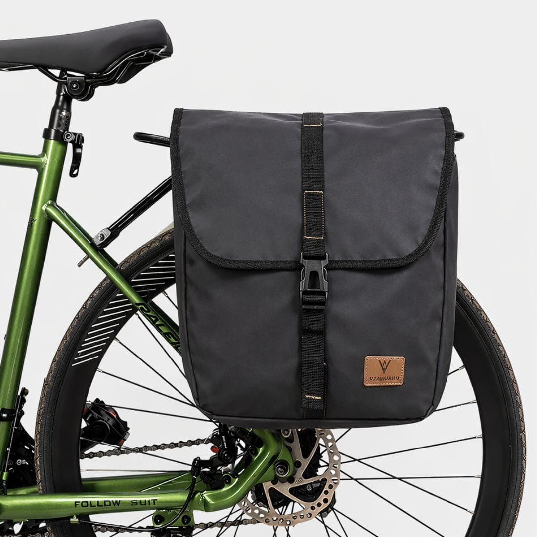 Sacoche double vélo imperméable | Arrière
