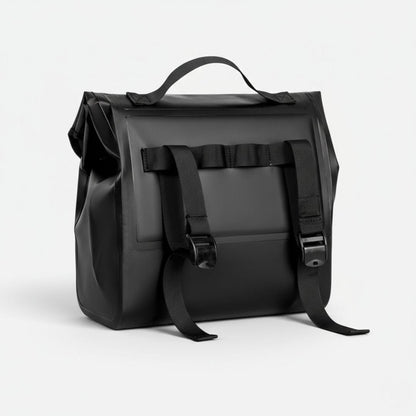 Sacoche de Vélo Étanche, compatible tous vélo, guidon ou porte-bagages |Extensible 5 - 10L