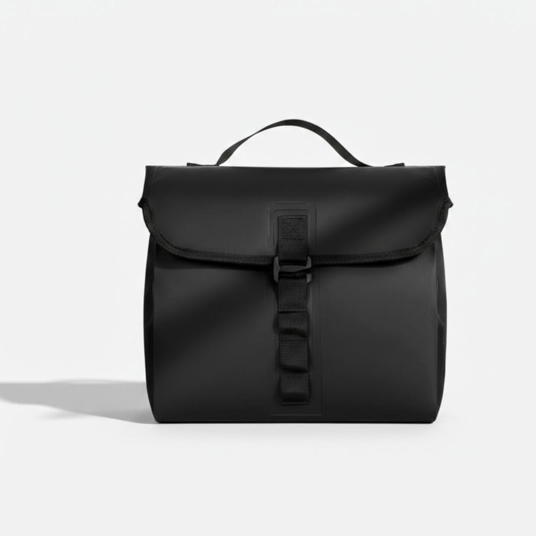 Sacoche de Vélo Étanche, compatible tous vélo, guidon ou porte-bagages |Extensible 5 - 10L