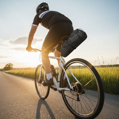 Sacoche vélo étanche randonnée 10L | Sacoche de Selle Bikepacking