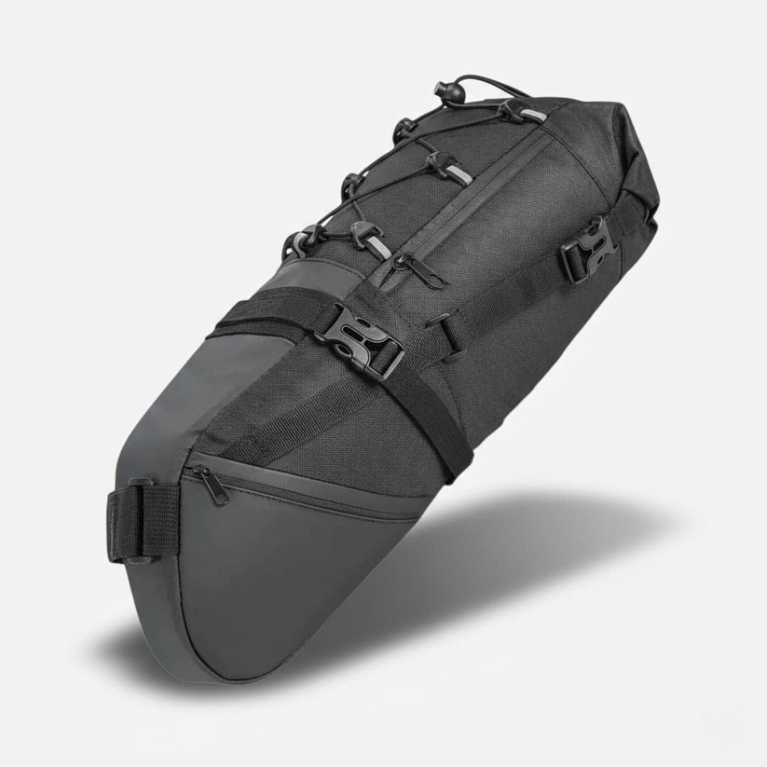 Sacoche vélo étanche randonnée 10L | Sacoche de Selle Bikepacking
