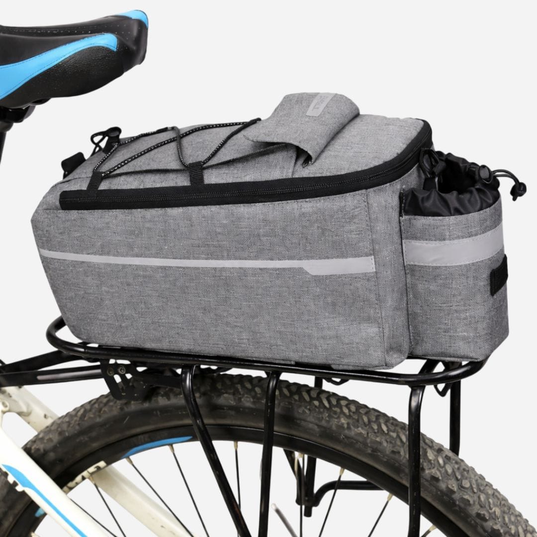 Sacoche vélo étanche sur porte-bagages arrière | Gravel VTT, 13L