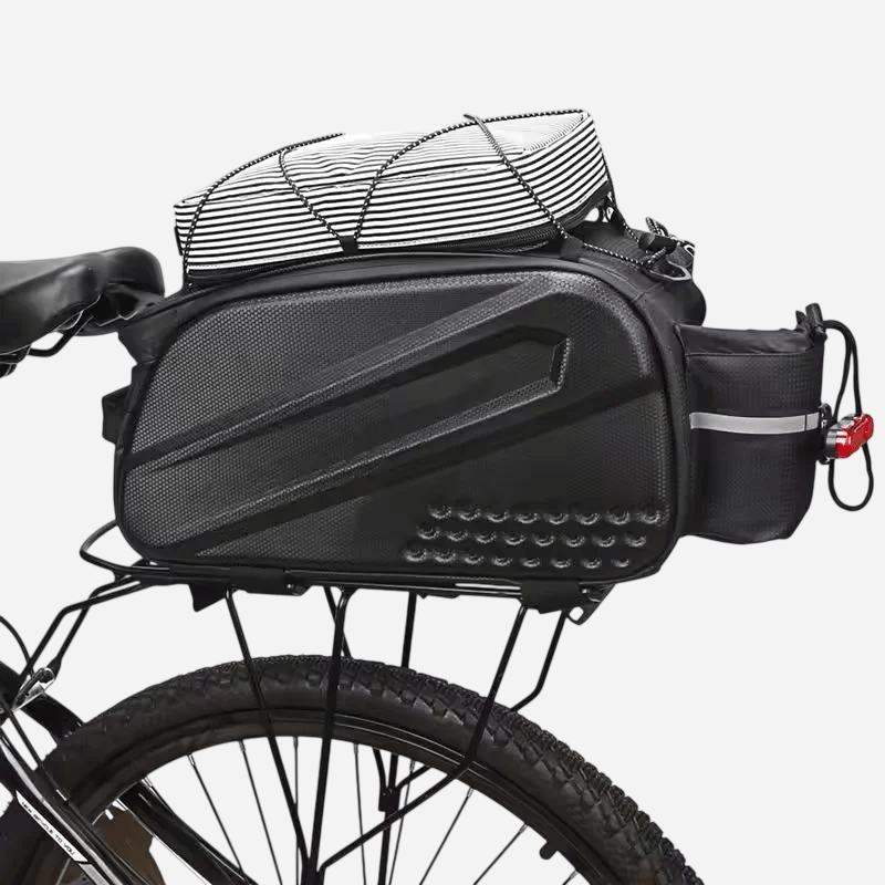 Sacoche vélo porte bagage étanche | Cyclotourisme 10L