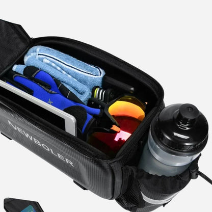 Sacoche arrière imperméable avec porte gourde | Gravel 4-8L