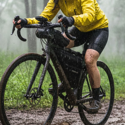 Sacoche cadre vélo Bikepacking imperméable | Fixation 3 points - 3,3L