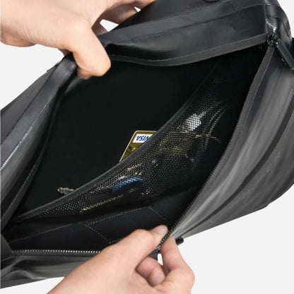 Sacoche cadre vélo Bikepacking imperméable | Fixation 3 points - 3,3L