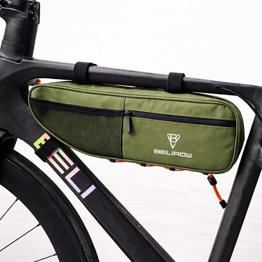 Sacoche de cadre pour vélo gravel, étanche, tube horizontale | 3L