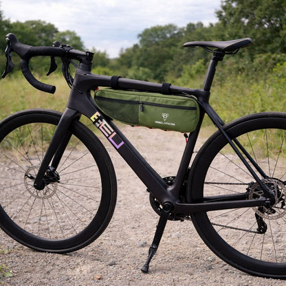 Sacoche de cadre pour vélo gravel, étanche, tube horizontal | 3L
