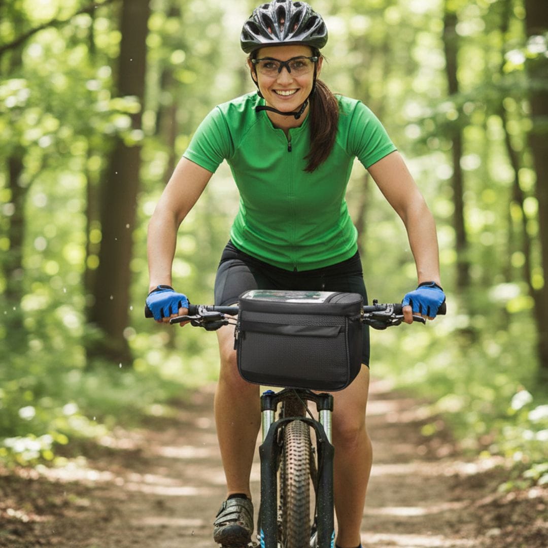 Sacoche de guidon imperméable pour velo de route & gravel | 5L