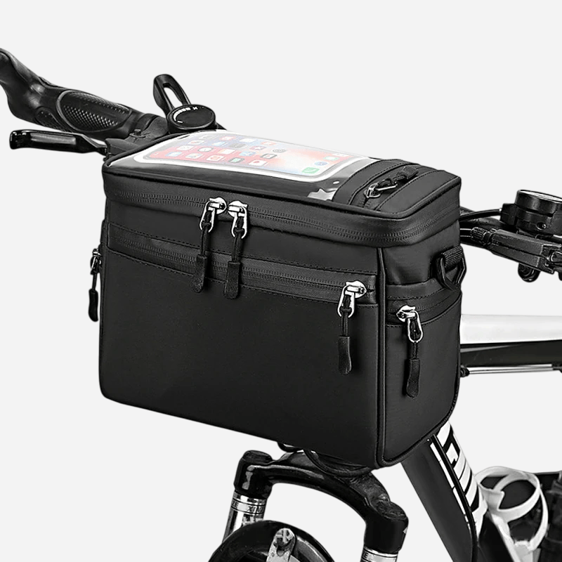 Sacoche de guidon imperméable pour velo de route & gravel | 5L