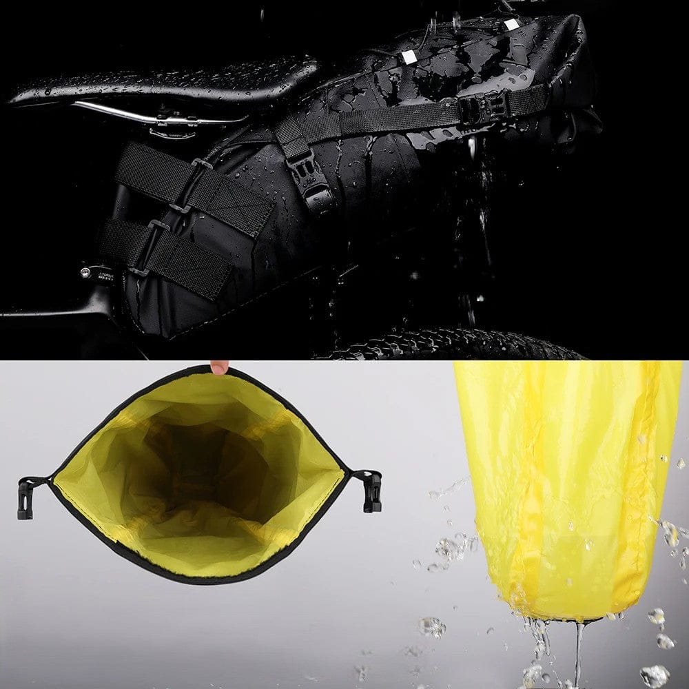 Sacoche de selle Bikepacking Gravel & VTT | imperméable 10L