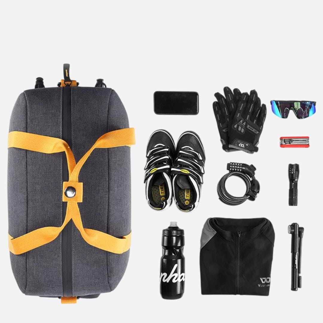 Sacoche de vélo gravel à poser sur porte bagage | 8,3L