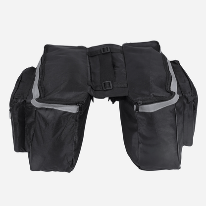 Sacoche double pour vélo Imperméable | pour porte bagages, 25L