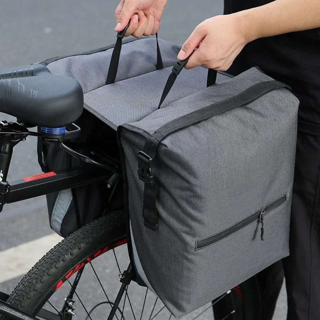 Sacoche double vélo Gravel & Cyclotourisme | Imperméable, 28L