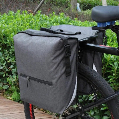 Sacoche double vélo Gravel & Cyclotourisme | Imperméable, 28L