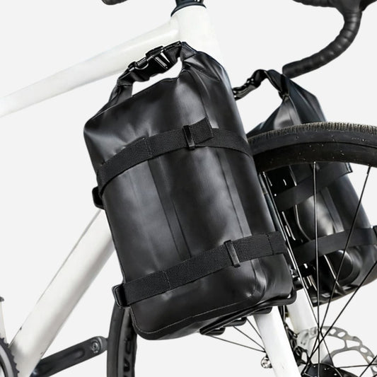 Sacoche fourche pour vélo Gravel & VTT | Etanche 4-6L