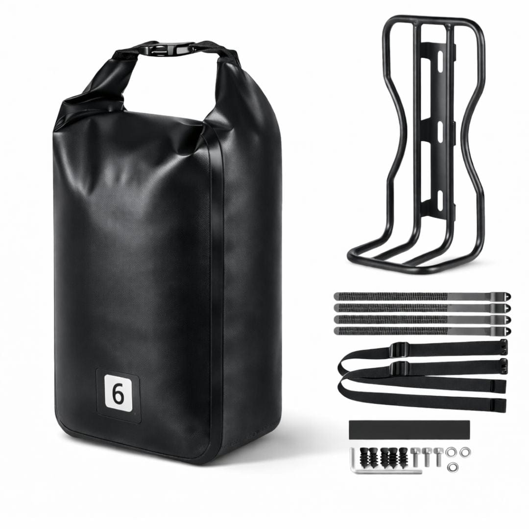 Sacoche fourche pour vélo Gravel & VTT | Etanche 4-6L