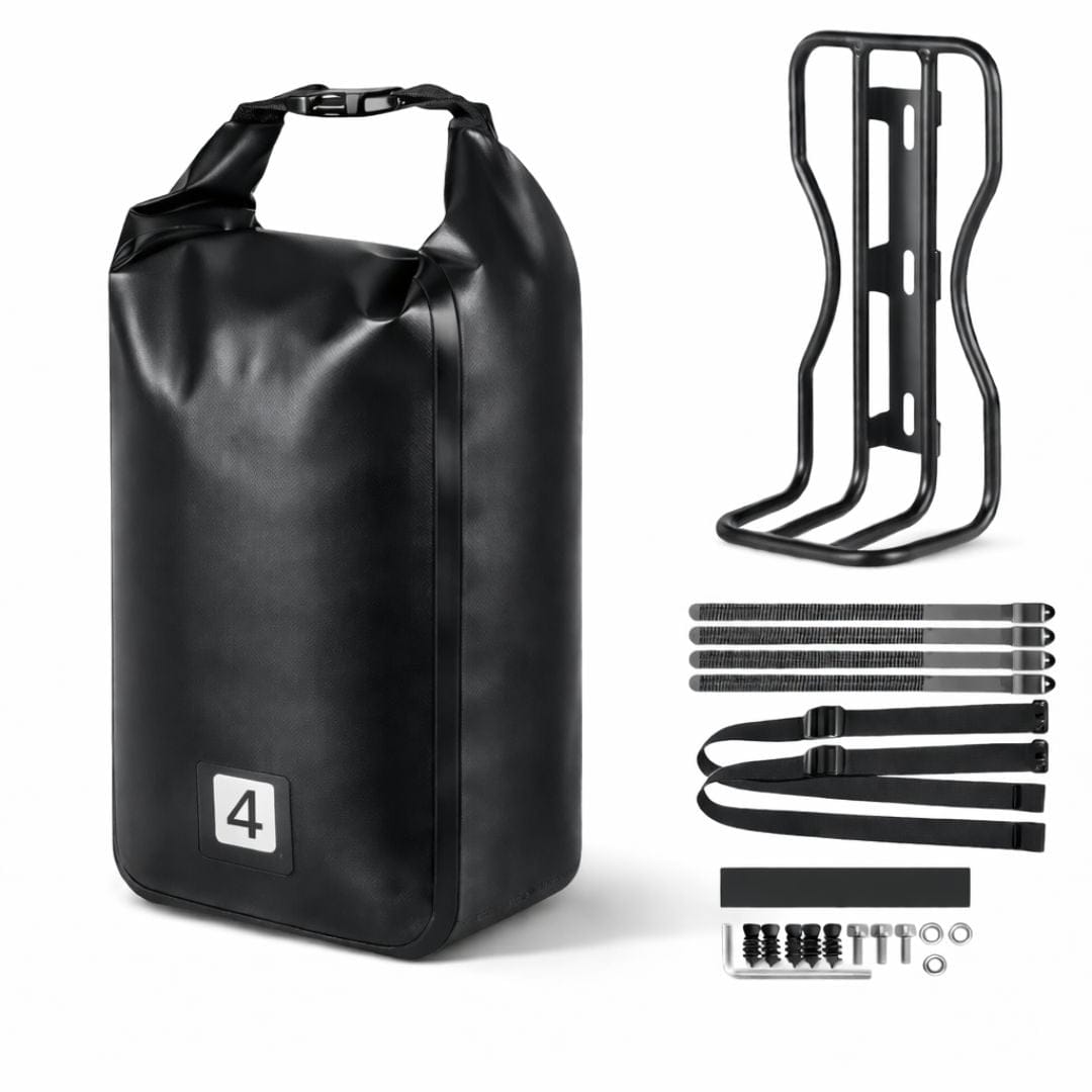 Sacoche fourche pour vélo Gravel & VTT | Etanche 4-6L