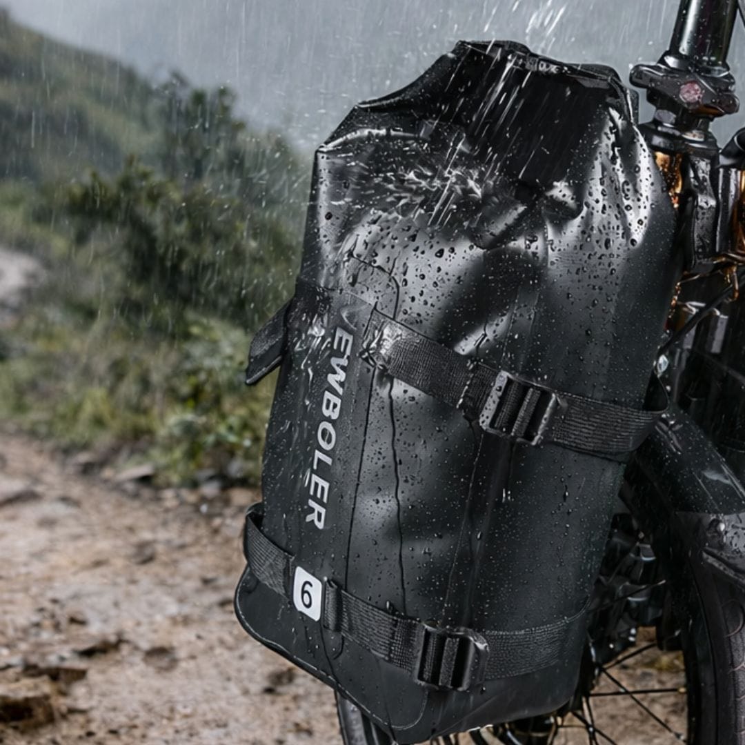 Sacoche fourche pour vélo Gravel & VTT | Etanche 4-6L