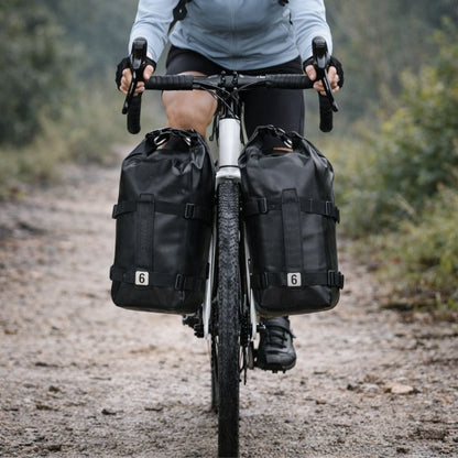 Sacoche fourche pour vélo Gravel & VTT | Etanche 4-6L