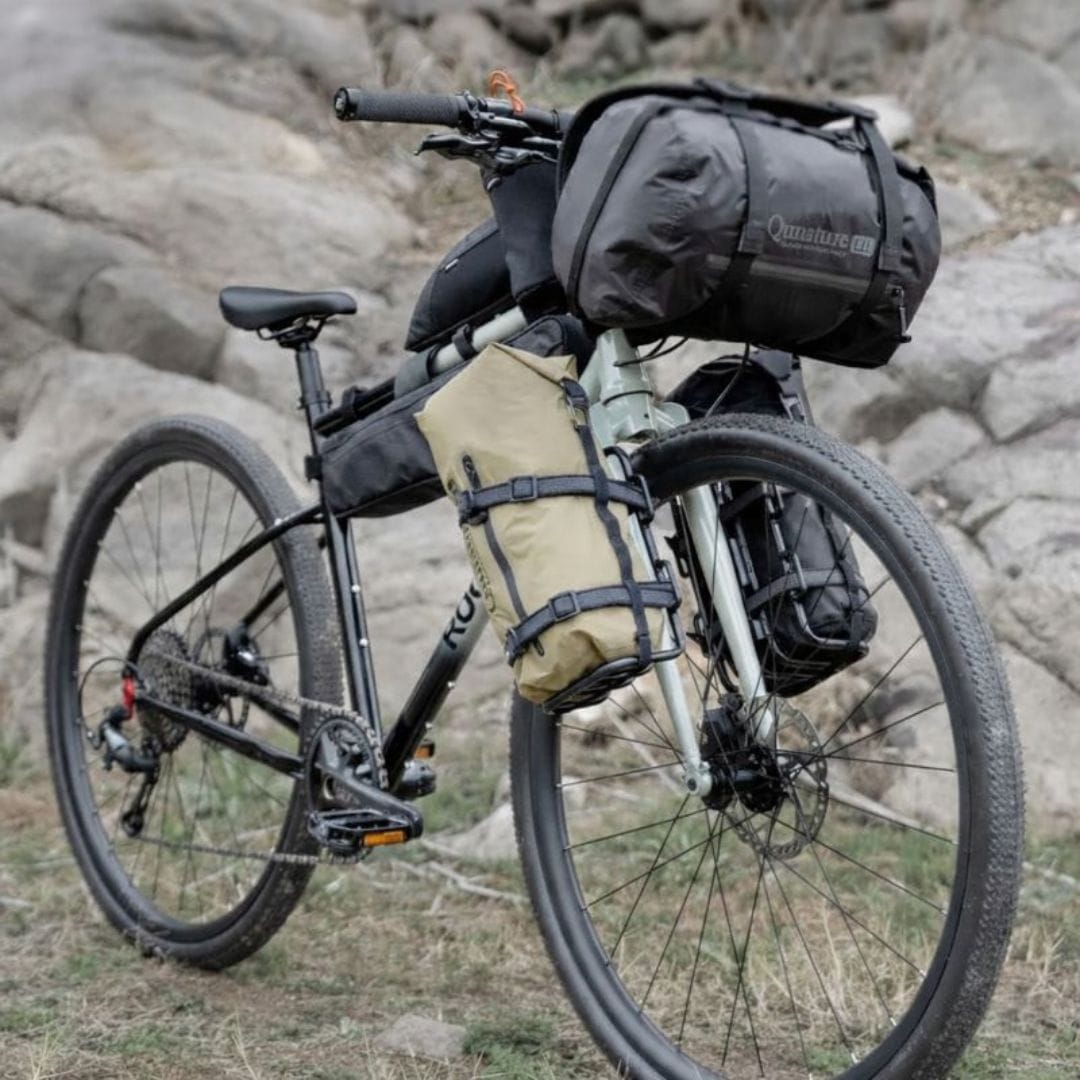 Sacoche de fourche avant de Vélo | Sacoche de compression