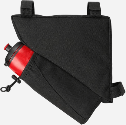 Sacoche multifonction en toile imperméable pour cadre de vélo