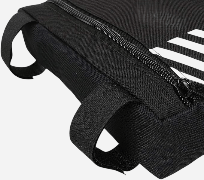 Sacoche multifonction en toile imperméable pour cadre de vélo