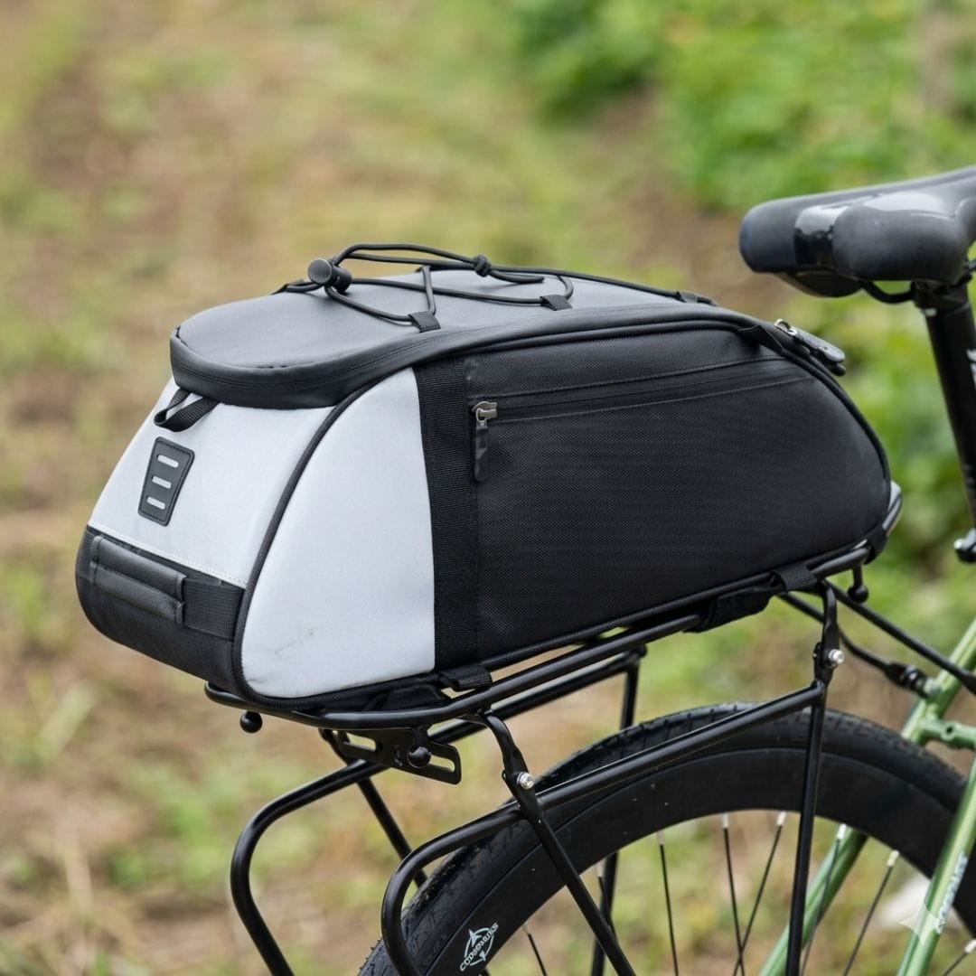 Sacoche rigide vélo porte bagage arrière | 10L
