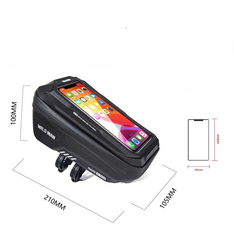Sacoche de vélo étanche pour smartphone | Route et Bikepacking