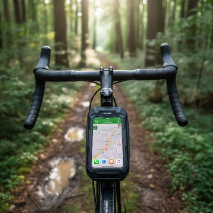 Sacoche de vélo étanche pour smartphone | Route et Bikepacking