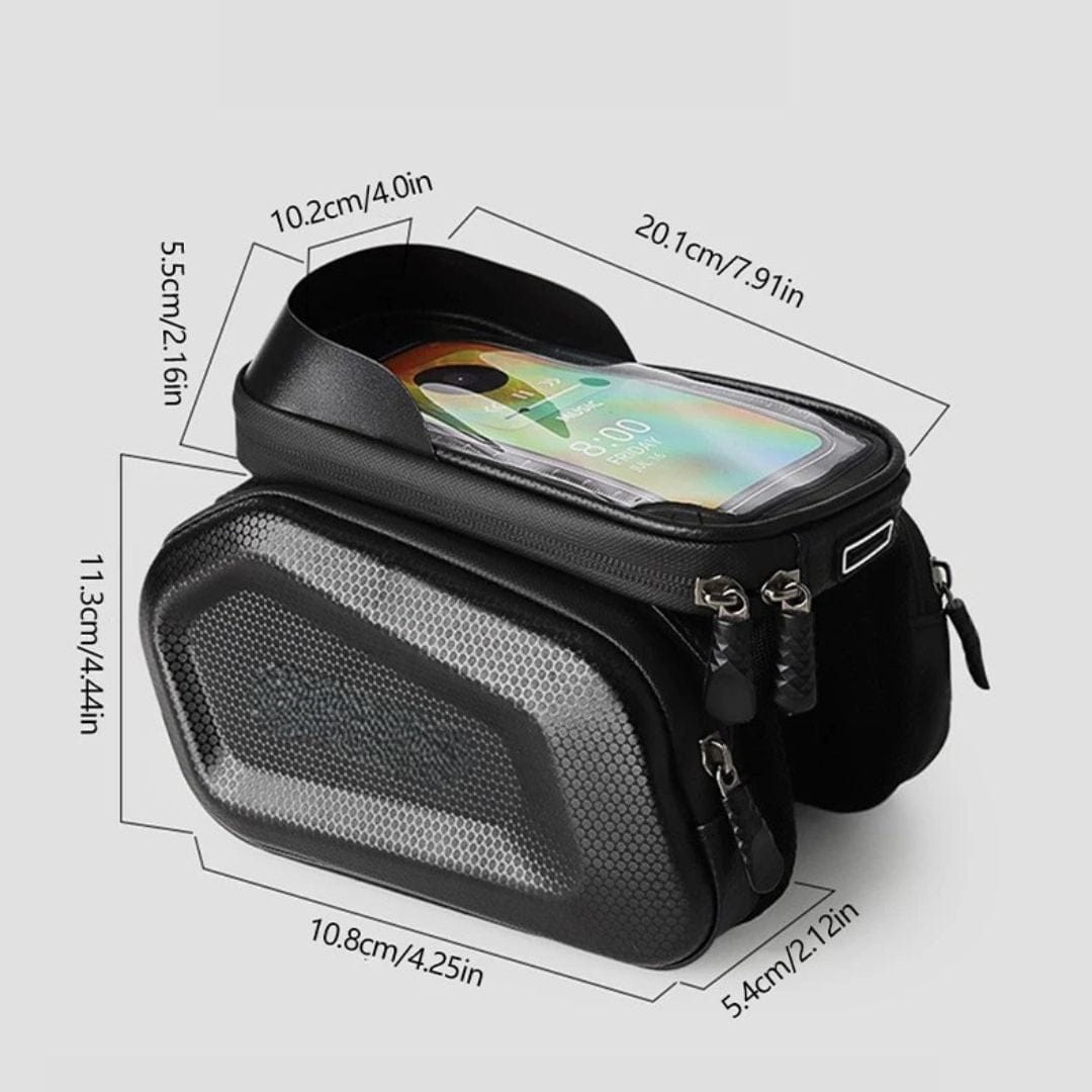 Sacoche vélo avant étanche pour téléphone | Ecran tactile