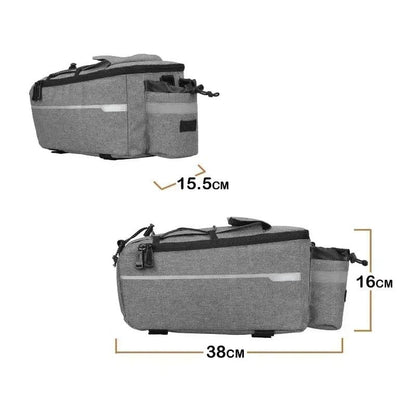 Sacoche vélo étanche sur porte-bagages arrière | Gravel VTT, 13L