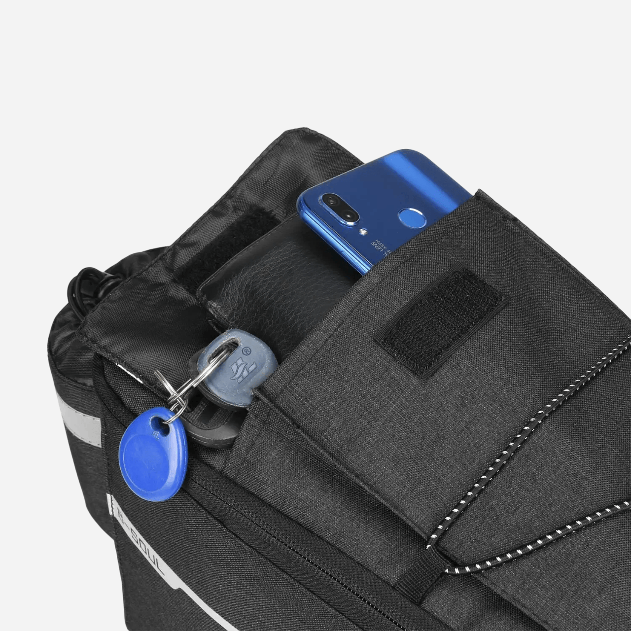 Sacoche vélo étanche sur porte-bagages arrière | Gravel VTT, 13L