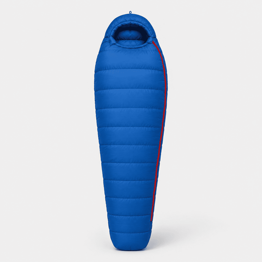 Sac de couchage ultra light 0°C en duvet d’oie | forme momie, camping et randonnée, 4 saisons