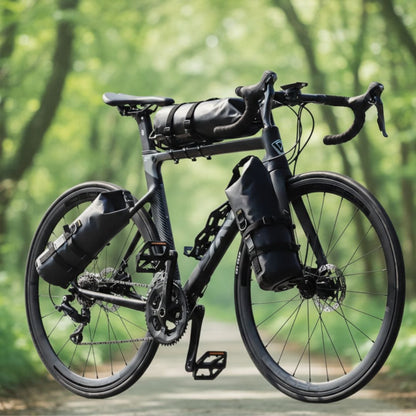 Support Porte-Bagages de fourche vélo | Fixation Sacoche