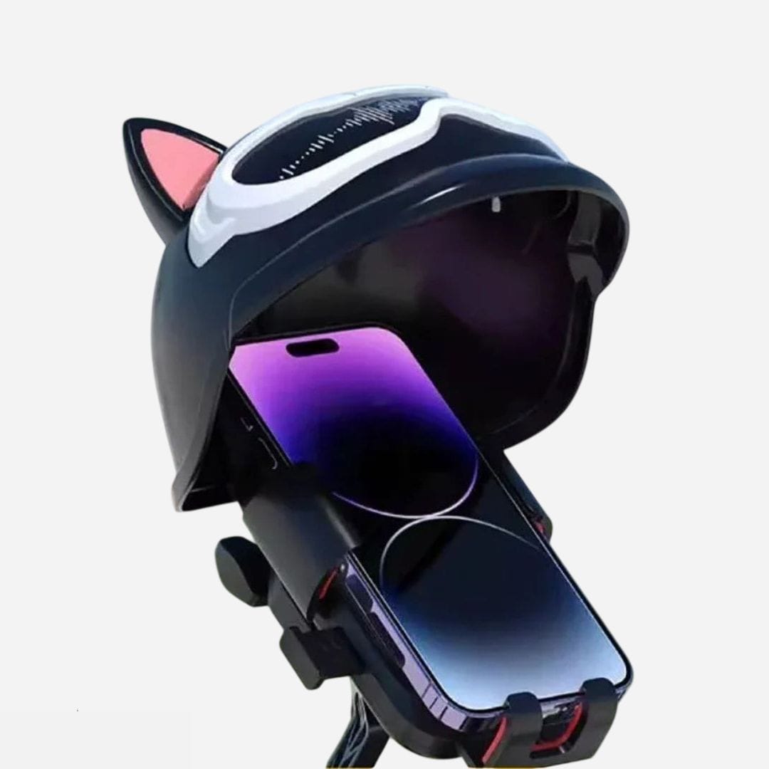 Support de téléphone vélo anti-reflets