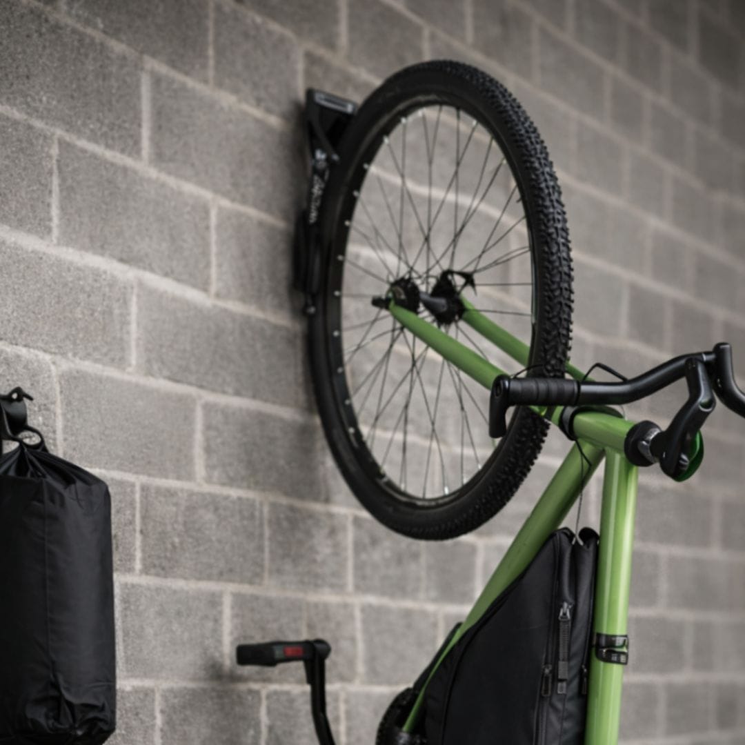 Support mural de rangement pour vélo | Selle & Sacoche