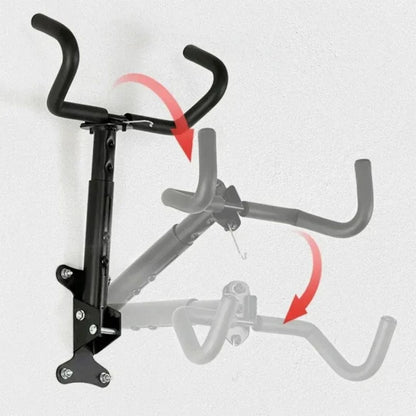 Support mural pour vélo horizontal | jusqu'à 25 Kg