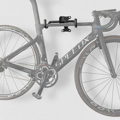 Support mural pour vélo horizontal | jusqu'à 25 Kg