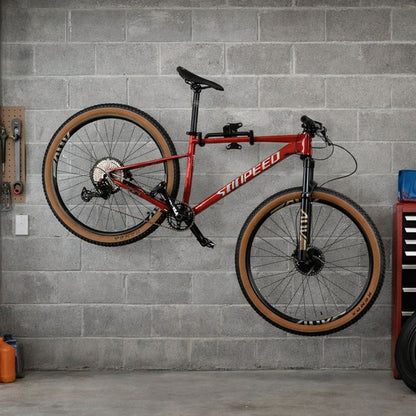 Support mural pour vélo horizontal | jusqu'à 25 Kg