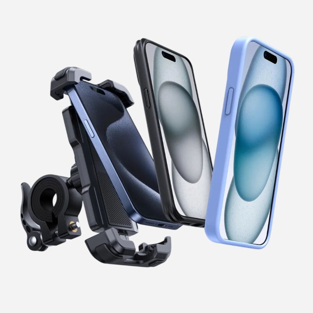 Support téléphone vélo Gravel & Bikepacking | ajustable