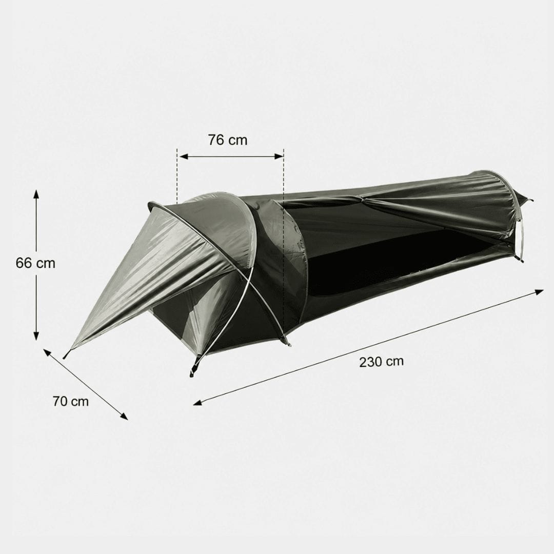 Tente Bivouac 1 place ultralégère 1kg étanche | Trekking & Randonnée