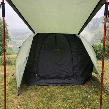 Tente Bivouac, Trekking & Bikepacking 1 place Spacieuse | 3 saisons 1,6kg