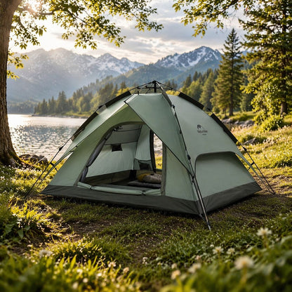 Tente de camping & bivouac automatique 3 places | Etanche 3,6kg