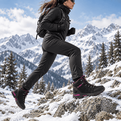 Chaussures de randonnée femme montantes | trekking hiver, montagne et outdoor