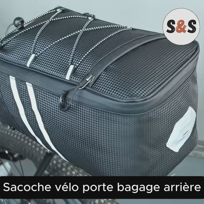 Sacoche de vélo pour porte bagage arrière, étanche | 8 - 10L