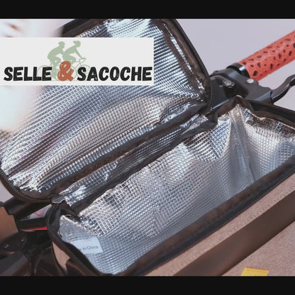 Sacoche guidon vélo Route et Gravel | Etanche, Isotherme 5L