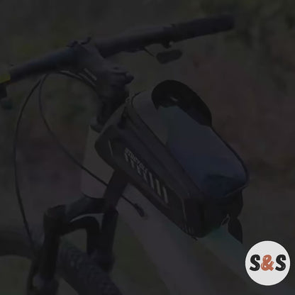Sacoche de cadre pour Vélo & Bikepacking | Etanchéité Smartphone
