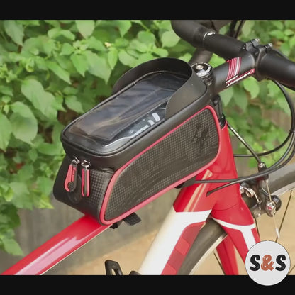 Sacoche cadre vélo étanche | pour Smartphone