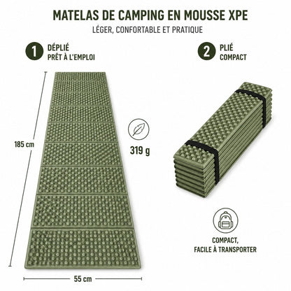 Tapis de sol Camping pour tente Bivouac & Trekking | Ultraléger